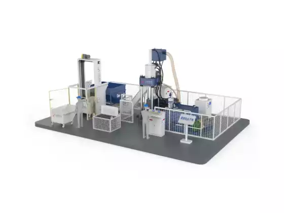 Iron Chips Briquetting Machine